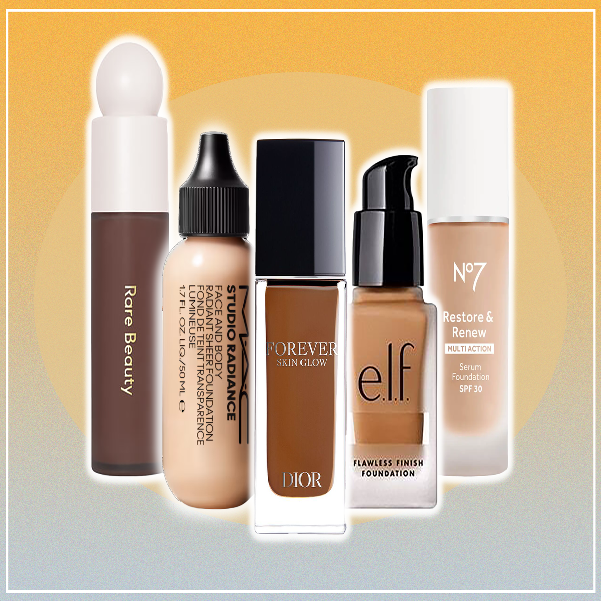 Best foundation for mix hot sale skin